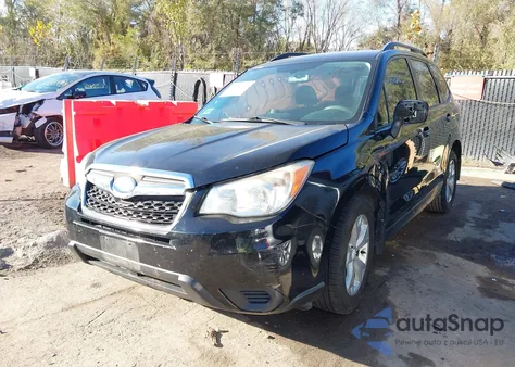 2015 Subaru Forester 2.5I из США, поврежденный, VIN JF2SJABC2FH422690